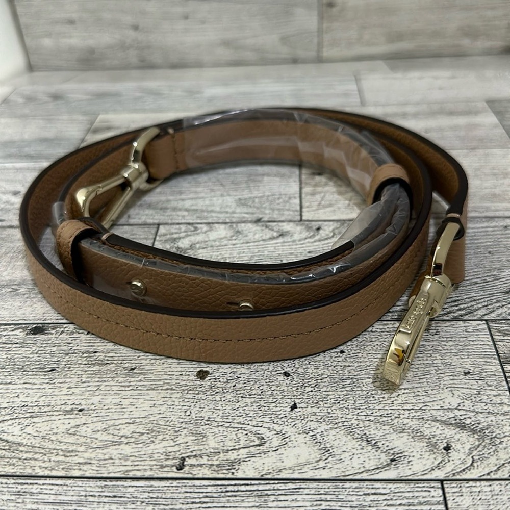 Kate spade brown gold replacement purse strap